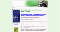 Desktop Screenshot of eco-ethical.co.uk